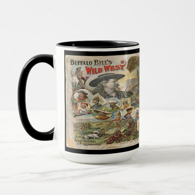Buffalo Bills Wild West 1889 Tasse (Links)