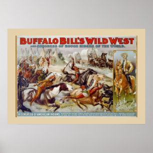 Buffalo Bill's Wild West Indian Poster