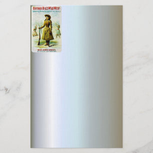 Buffalo Bill's Wild West Poster Annie Oakley Briefpapier