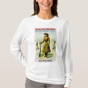 Buffalo Bill's Wild West Poster Annie Oakley T-Shirt