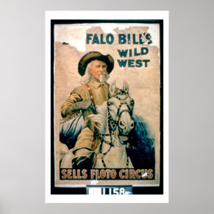 'Buffalo Bill's Wild West', Sells Floto Circus (co Poster