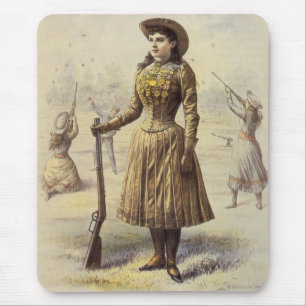 Buffalo Bill's Wild West Show mit Annie Oakley Mousepad