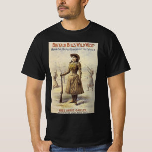 Buffalo Bill's Wild West Show mit Annie Oakley T-Shirt