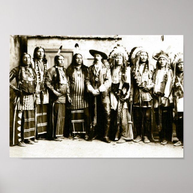 Buffalo Bill's Wild West Show Poster (Vorne)