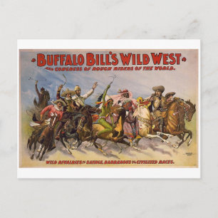 Buffalo Bills Wild West Show Postkarte