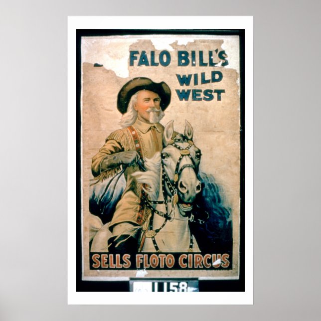 'Buffalo Bill's Wild West', verkauft Floto Circus  Poster (Vorne)