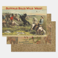Buffalo Bills wilde Westpferde