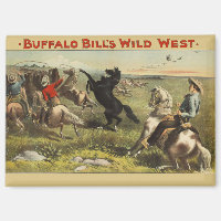 Buffalo Bills wilde Westpferde