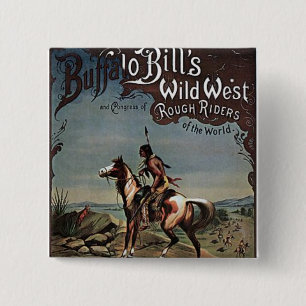 Buffalo Bills-wilde Westshow Button