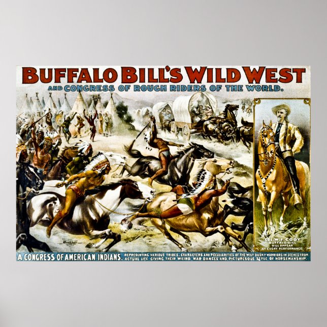 Buffalo Bill's Wilder Westen - Ein Kongress der Am Poster (Vorne)