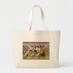 Buffalo Bills Wildwest-Show Jumbo Stoffbeutel