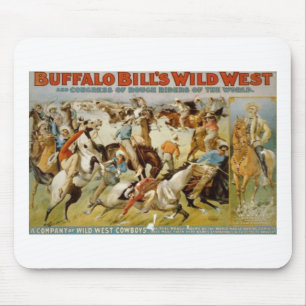Buffalo Bills Wildwest-Show Mousepad