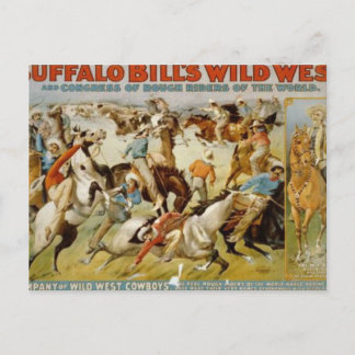 Buffalo Bills Wildwest-Show Postkarte