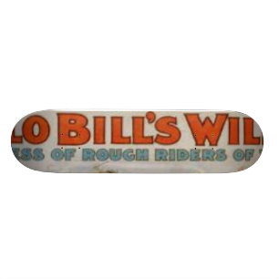 Buffalo Bills Wildwest-Show Skateboard