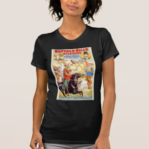 Buffalo Billwildes Westshow-Plakat-Kleid, T-Shirt