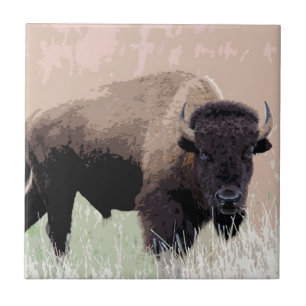 Buffalo / Bison Fliese
