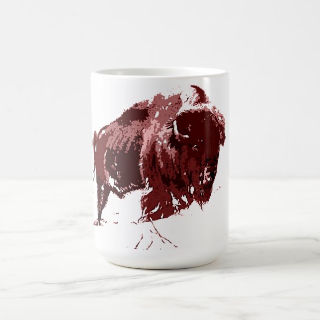 Buffalo - Bison Kaffeetasse (Mittel)
