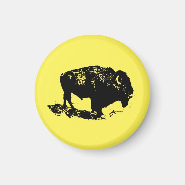 Buffalo Bison Magnet (Vorne)