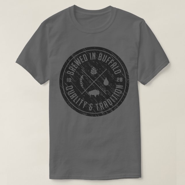Buffalo Brewing Tradition T T-Shirt (Design vorne)