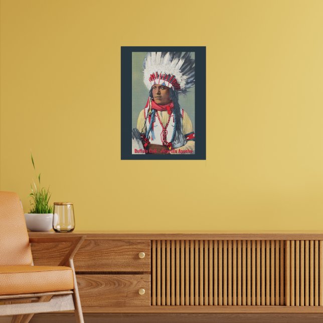 Buffalo Calf Native American Poster (Wohnzimmer 2)