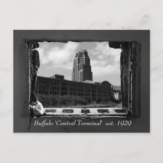 Buffalo 'Central Terminal' est. 1929 Postkarte