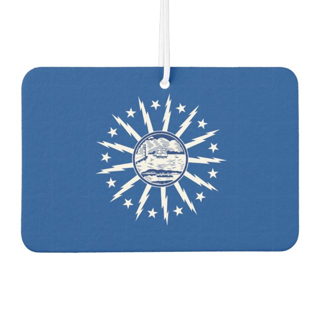 Buffalo City flag Autolufterfrischer (Vorderseite)