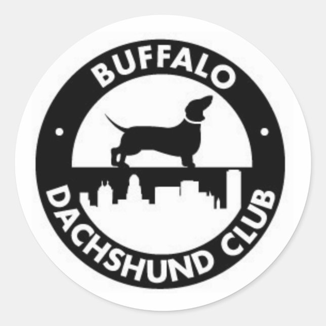 Buffalo Dackel Club Sticker (Vorderseite)