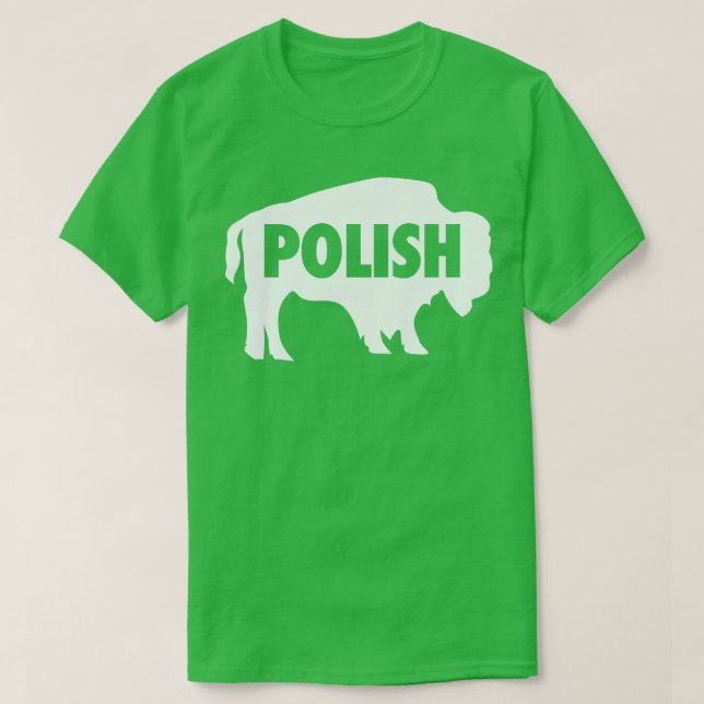 Buffalo Dyngus Day Hauptstadt Polnisches Buffalo T-Shirt (Design vorne)