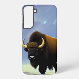 Buffalo Fields iPhone 13 Pro Slim Fit Case, Glossy Samsung Galaxy Hülle