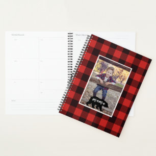Buffalo Flannel Mama Bar Personalisiertes Foto Planer