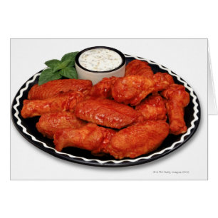 Buffalo-Flügel mit blauem Käse