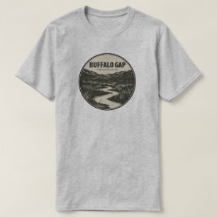 Buffalo Gap National Grassland Stream T-Shirt