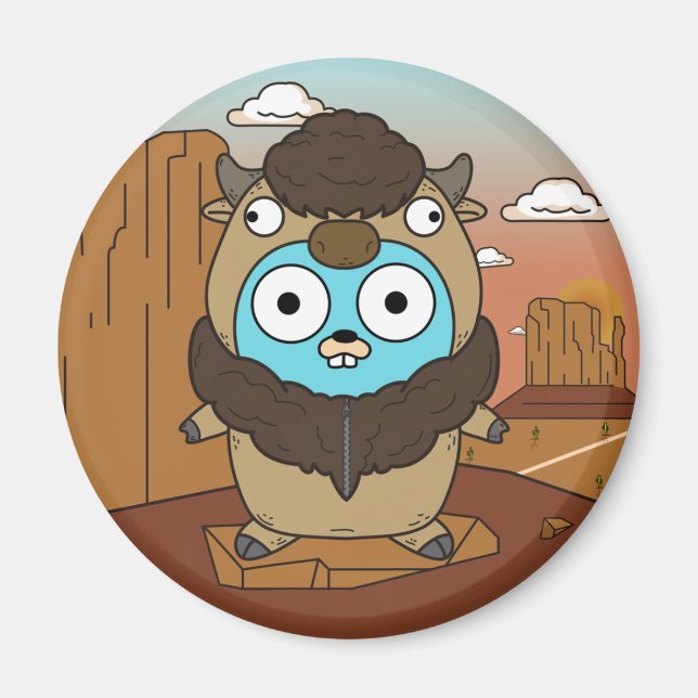 Buffalo Gopher in der Wüste Magnet (Vorne)