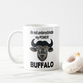 Buffalo Head Bison Animal Buffalo Kaffeetasse