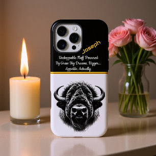 Buffalo Head: Stärke und Schönheit iPhone 16 Pro Max Hülle