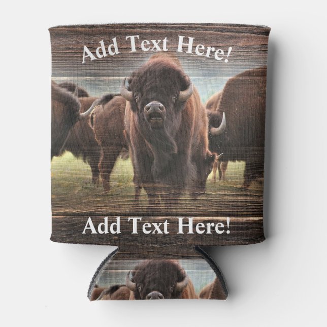 Buffalo Herd Dosenkühler (Vorderseite)