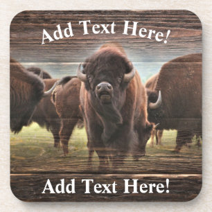 Buffalo Herd Getränkeuntersetzer