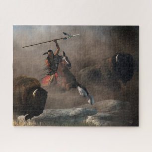 Buffalo Hunt Puzzle