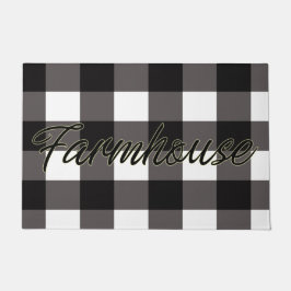 Buffalo Kariert Bauernhof Türmatte