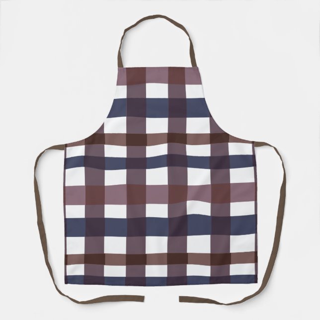 Buffalo Kariert Checkered Pattern Schürze (Vorderseite)