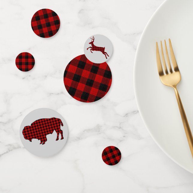 Buffalo Kariert Confetti Konfetti (Gruppe)