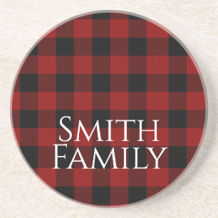 Buffalo Kariert Custom Getränkeuntersetzer