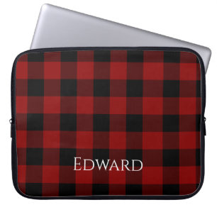 Buffalo Kariert Custom Laptopschutzhülle