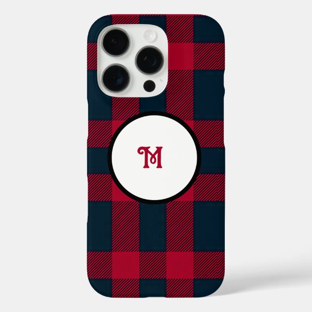 Buffalo kariert iPhone/iPad Gehäuse Case-Mate iPhone Hülle (Rückseite)