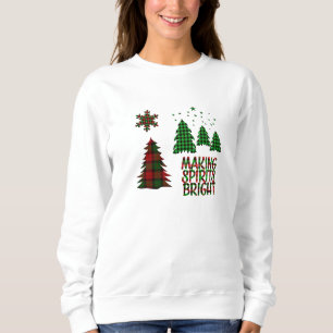 Buffalo Kariert Making Spirits Bright Sweatshirt