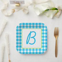 Buffalo Kariert Mit Monogramm