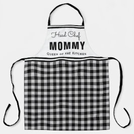 Buffalo Kariert Modern Mami Koch Personalisiert Schürze