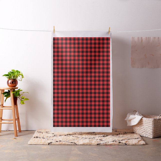 Buffalo Kariert Pattern Stoff (Beispiel)