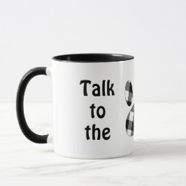Buffalo Kariert Pawprint Tasse
