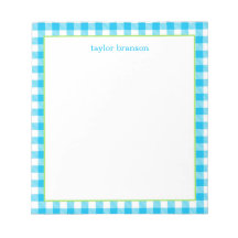 Buffalo Kariert Personalisiert Notepad